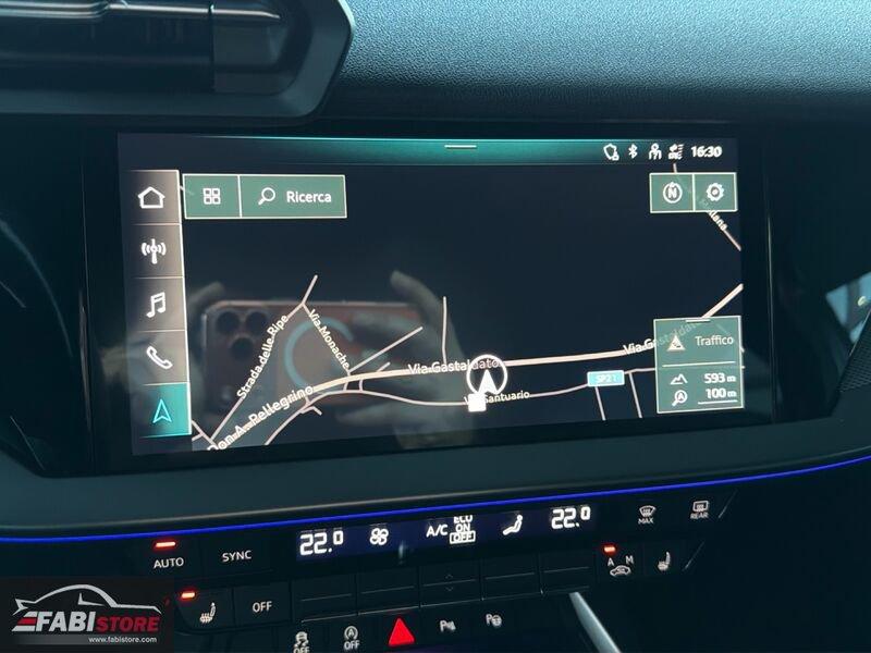 Audi A3 A3 SPB 35 TFSI 150 Cv S-Line int ext - Gusci pelle, LED, Camera, Portellone ecc