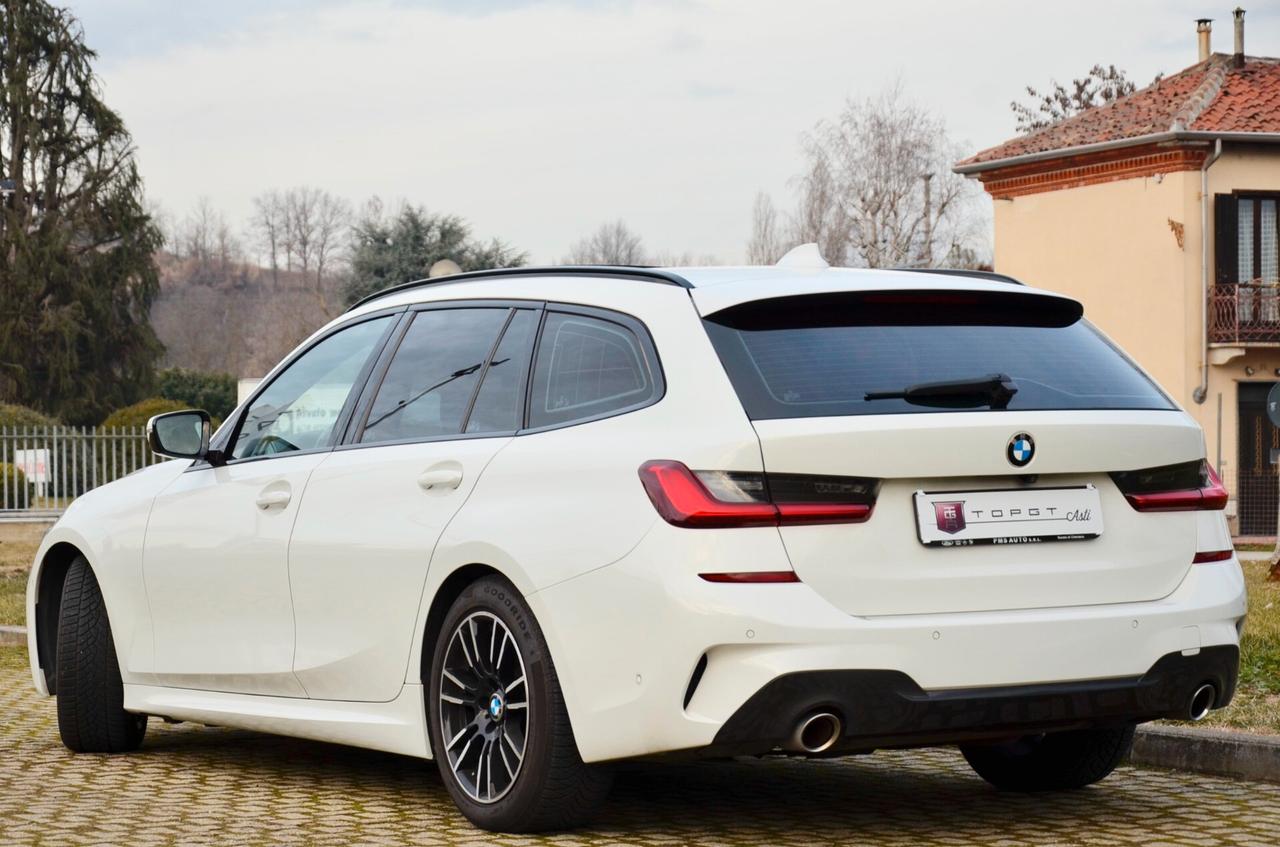 BMW 320i TOURING MSPORT 184cv AUTO, UFF ITALIANA, EURO 6D, TETTO, FULL LED, RETROCAMERA, PERMUTE