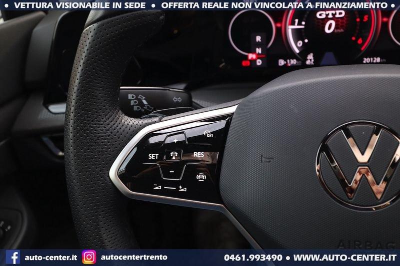 Volkswagen Golf 8 GTD DSG 2.0 TDI *19 PELLE TETTO HK