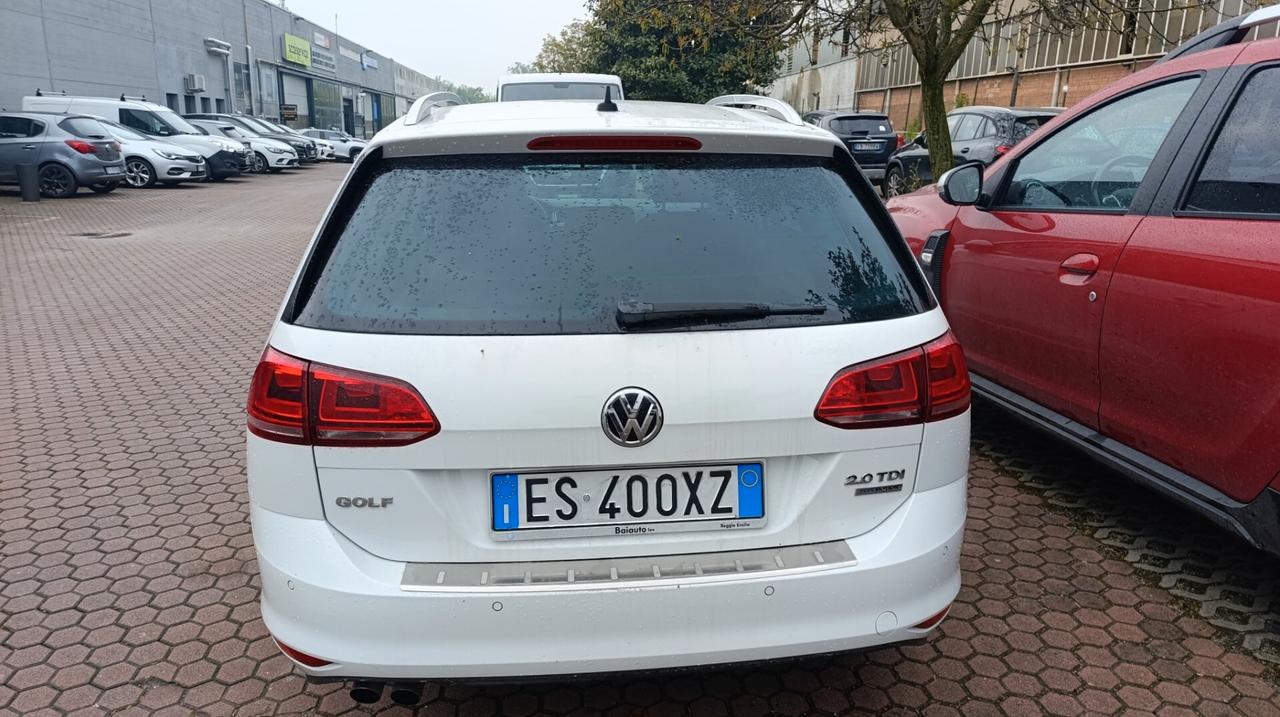 Volkswagen Golf Variant Plus 2.0 TDI 140CV DPF DSG Highline