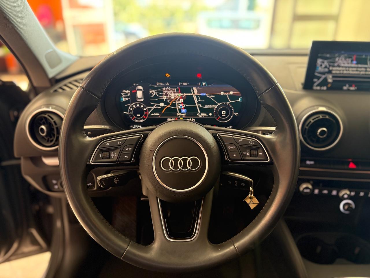 Audi A3 SPB 30 TFSI s line matrix navi virtual permute finanziamenti