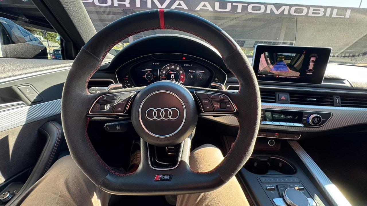 Audi SOLO MATRIMONI CON AUTISTA RS4 Avant 2.9 tfsi Exclusive edition Blu Nogaro quattro 450cv tiptronic
