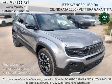 Jeep Avenger 1.2 HYBRID - SUMMIT BICOLORE - KM0 -