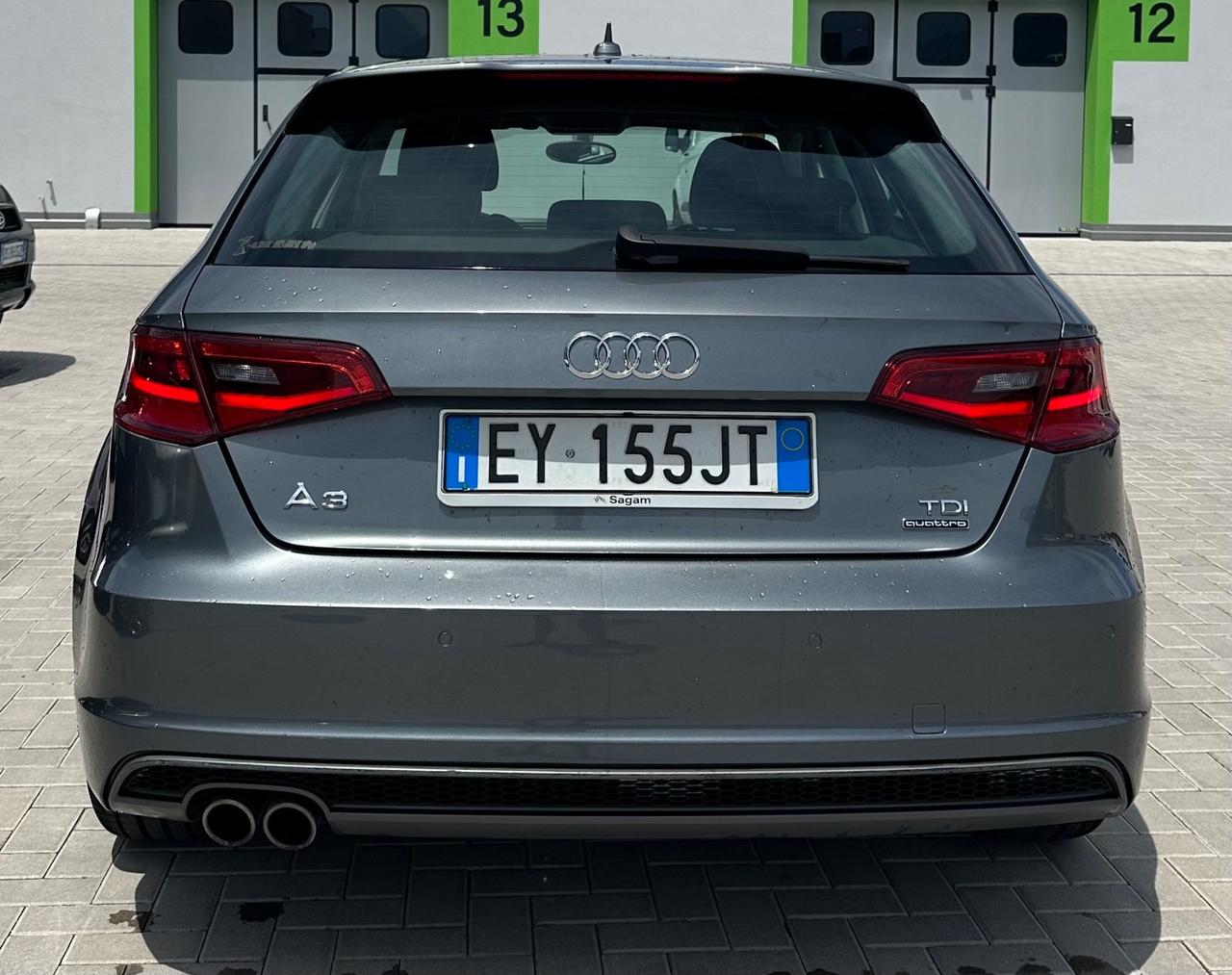 Audi A3 S line 2.0 TDI 150 CV QUATTRO