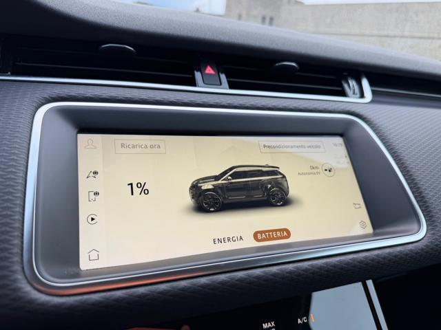 LAND ROVER Range Rover Evoque 1.5 I3 PHEV 300 CV AWD+TETTO E CERCHI BLACK