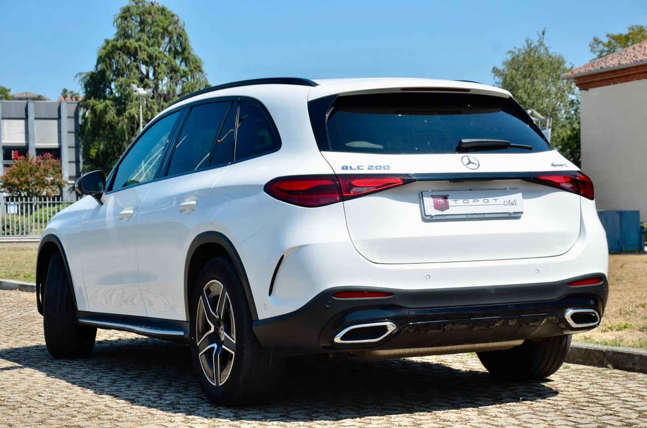 MERCEDES-BENZ GLC 200 AMG LINE PREMIUM PLUS 4MATIC 204cv AUTO, UNICOPROPRIETARIO, UFF ITALIANA, SERVICE MERCEDES, TETTO, HI-FI PREMIUM, FULL LED, RETROCAMERA, PERMUTE