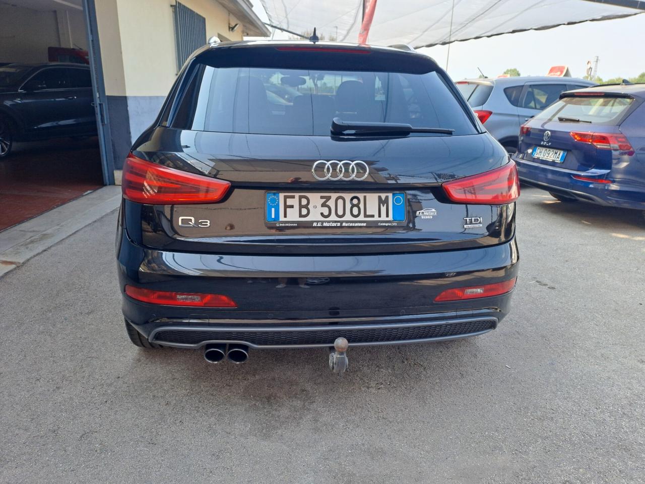 AUDI Q3 2.0 TDI 177CV QUATTRO S-TRONIC S-LINE - GANCIO TRAINO