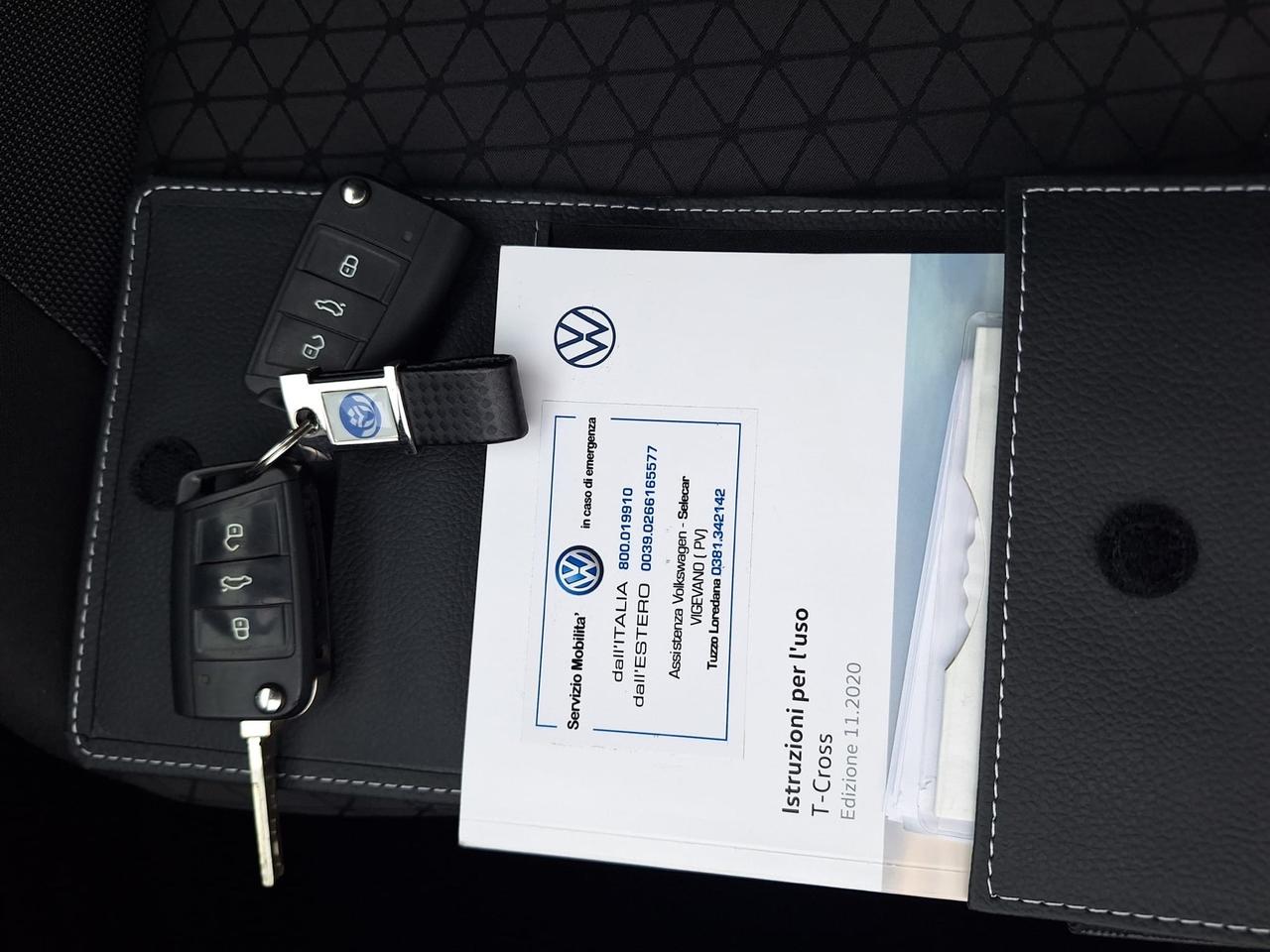 Volkswagen T-Cross 1.0 TSI 110 CV DSG Semiautomatico
