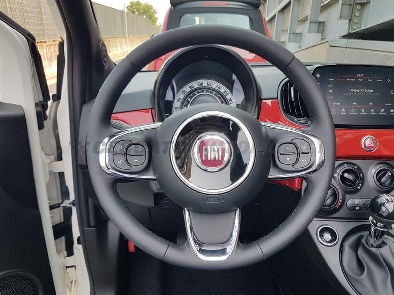 FIAT 500C 500C 1.0 hybrid (Red) 70cv