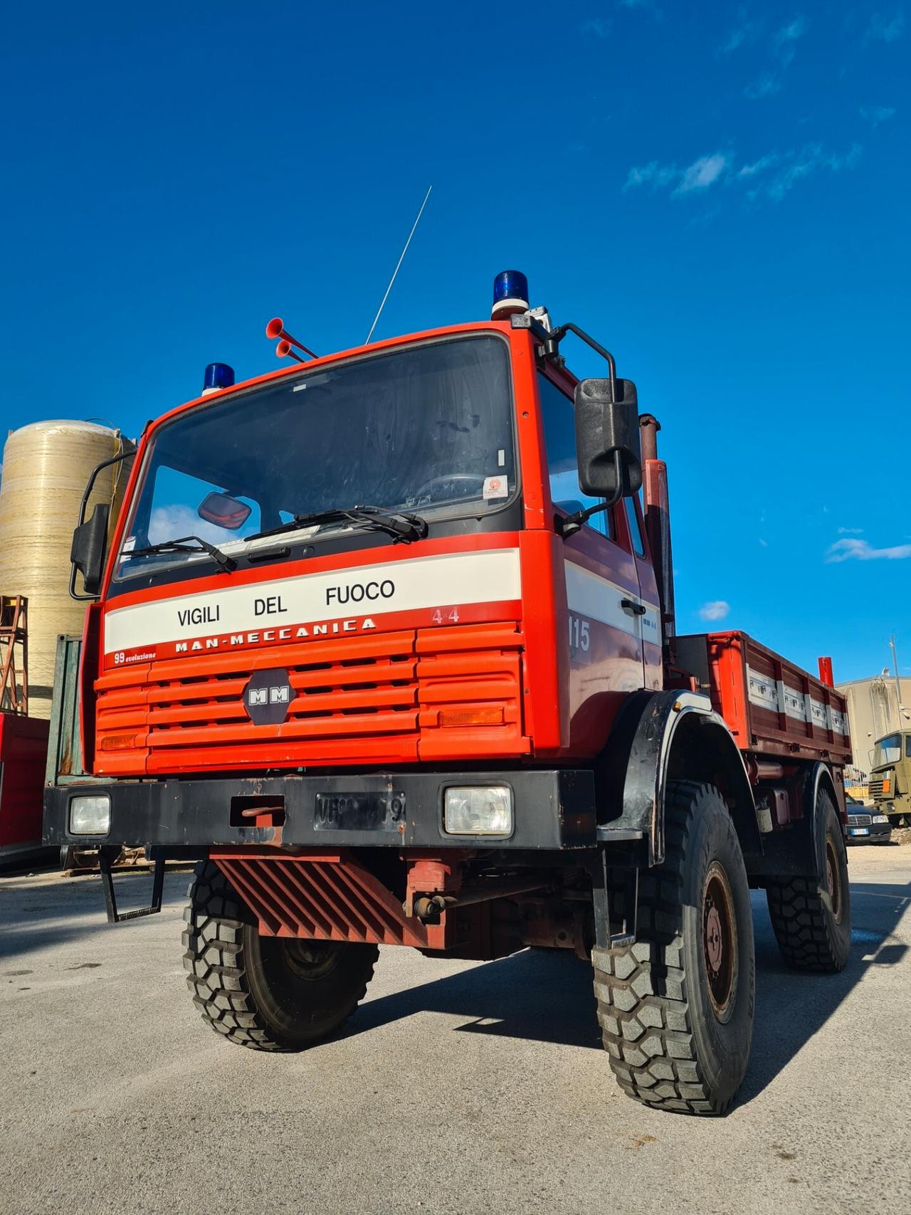 Man Meccanica 4x4 Cassone intercambiabile