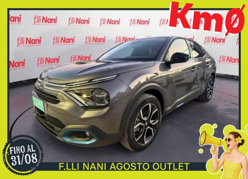 Citroën e-C4 X motore elettrico 136 CV Max