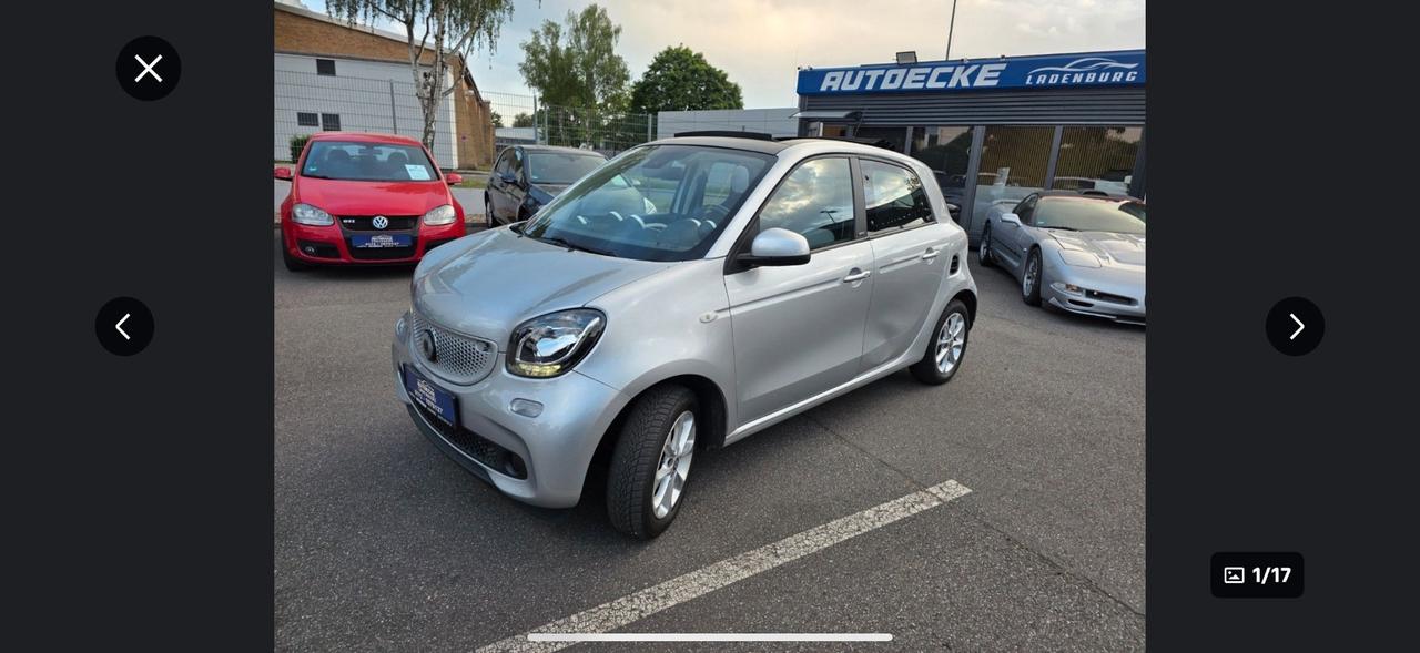 Smart ForFour 70 1.0 Passion