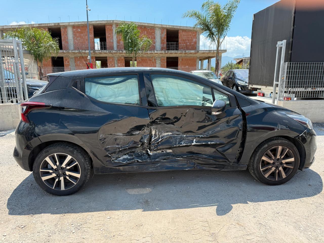 NISSAN MICRA ANNO 2018 1.5 DIESEL *SINISTRATA