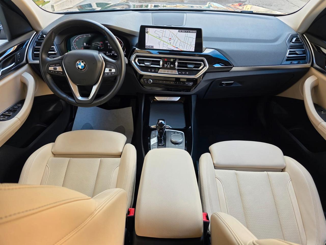 Bmw X3 2.0 190 Cv X-Drive 48 V Mhev+Pelle Totale+Retrocamera...