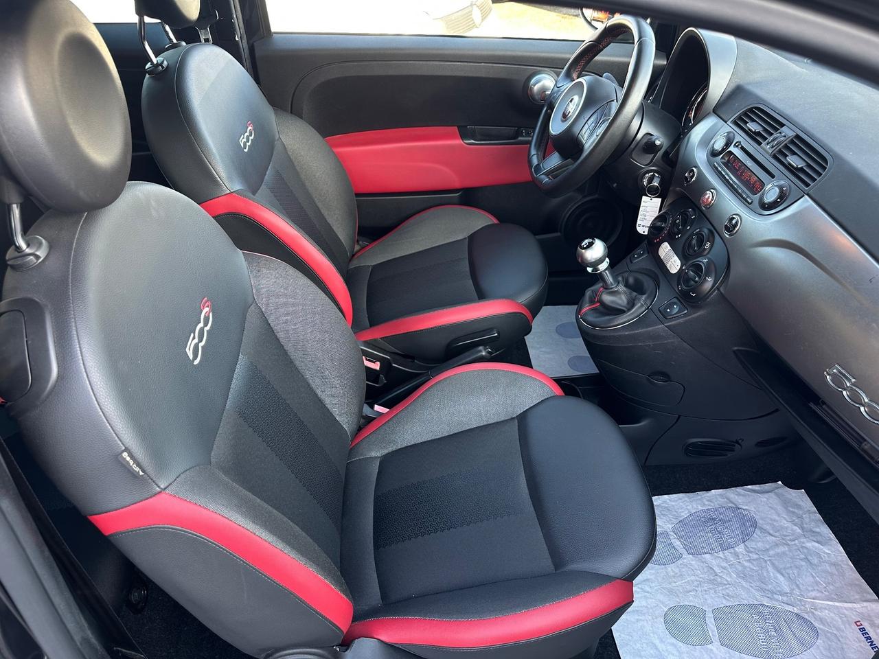 Fiat 500 1.2 sport pelle led cockpit total black