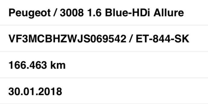 Peugeot 3008 BlueHDi 120 S&S EAT6 Allure