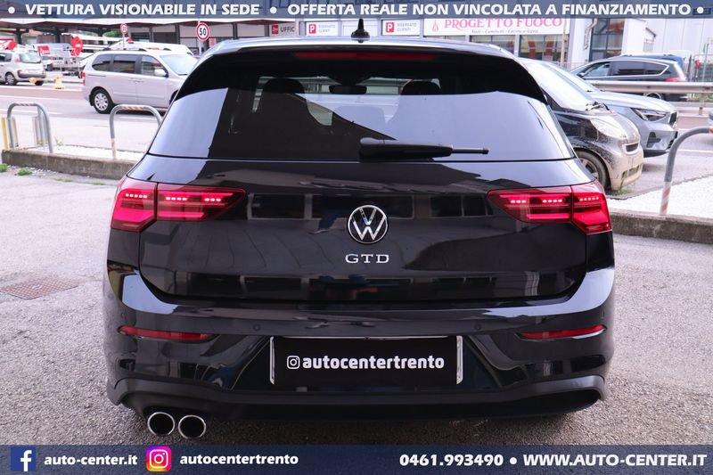Volkswagen Golf 8 GTD DSG 2.0 TDI 200CV 19 IQ.LIGHT LED