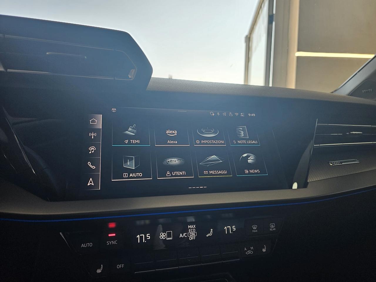 NUOVA AUDI A3 SPORTBACK S-LINE 35 TDI 150CV S-TRONIC IDENTITY BLACK