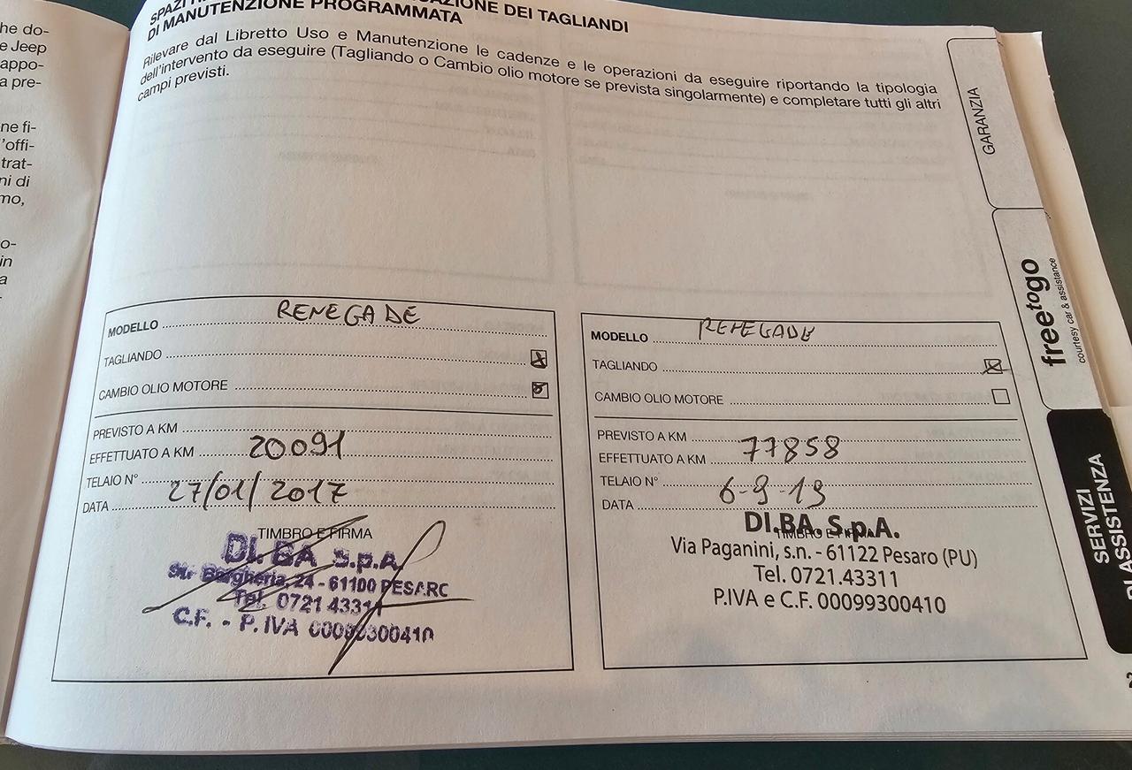 Jeep Renegade 2.0 Mjt 140CV 4WD Active Drive Low Limited