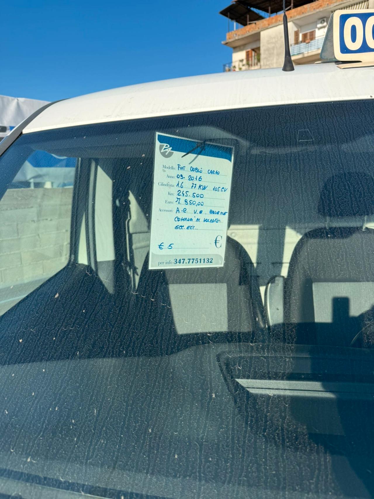 Fiat Doblo Doblò 1.6 MJT 105CV PC Combi N1 SX