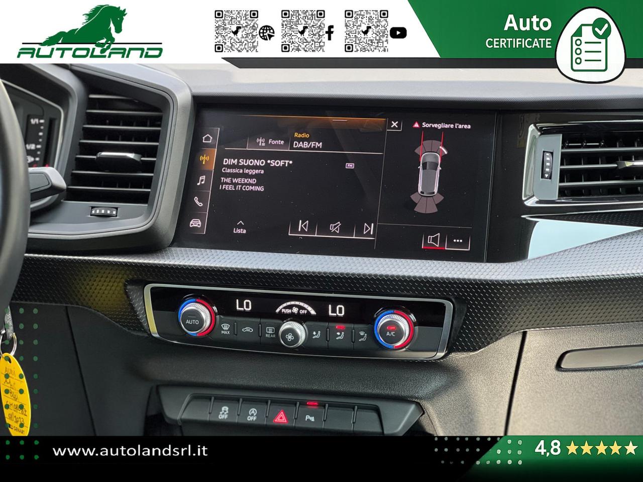 Audi A1 Sportback 30 1.0 tfsi Admired 110cv
