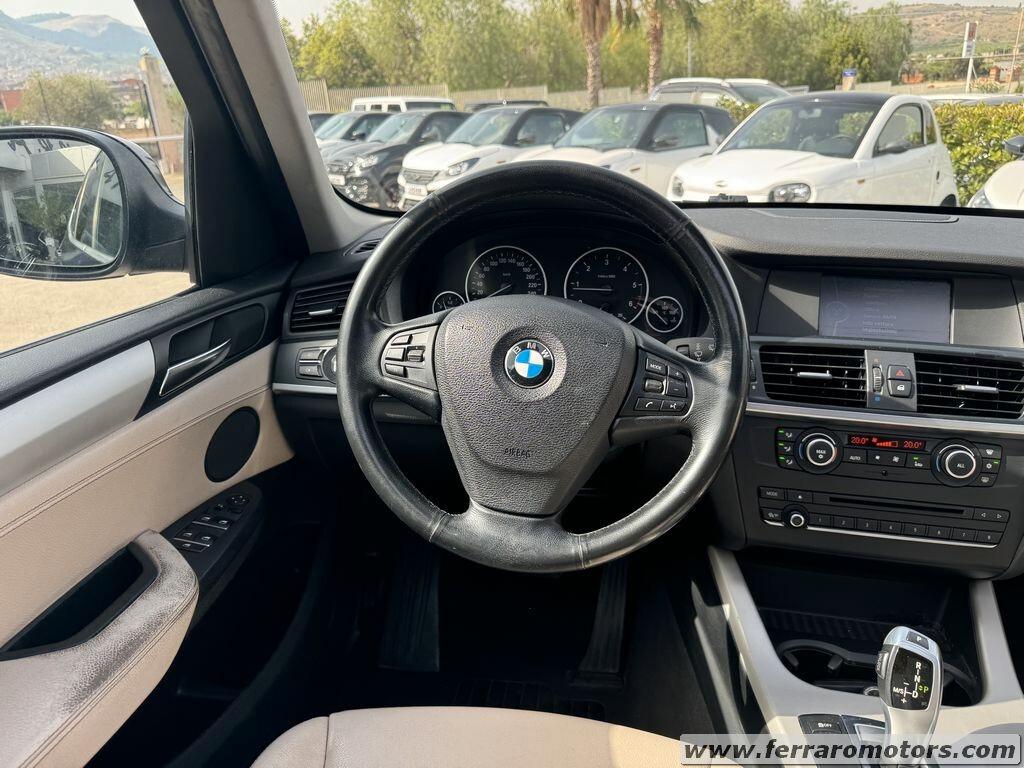 BMW X3 X-DRIVE 184CV TETTO PAMORAMICO A SOLI 109 EURO AL MESE