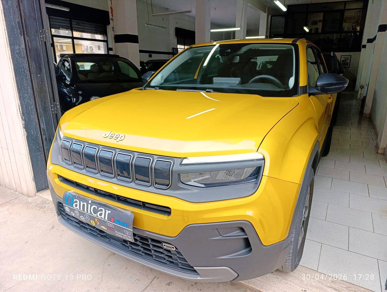Jeep Avenger 1.2 Turbo 100 CV First Edition