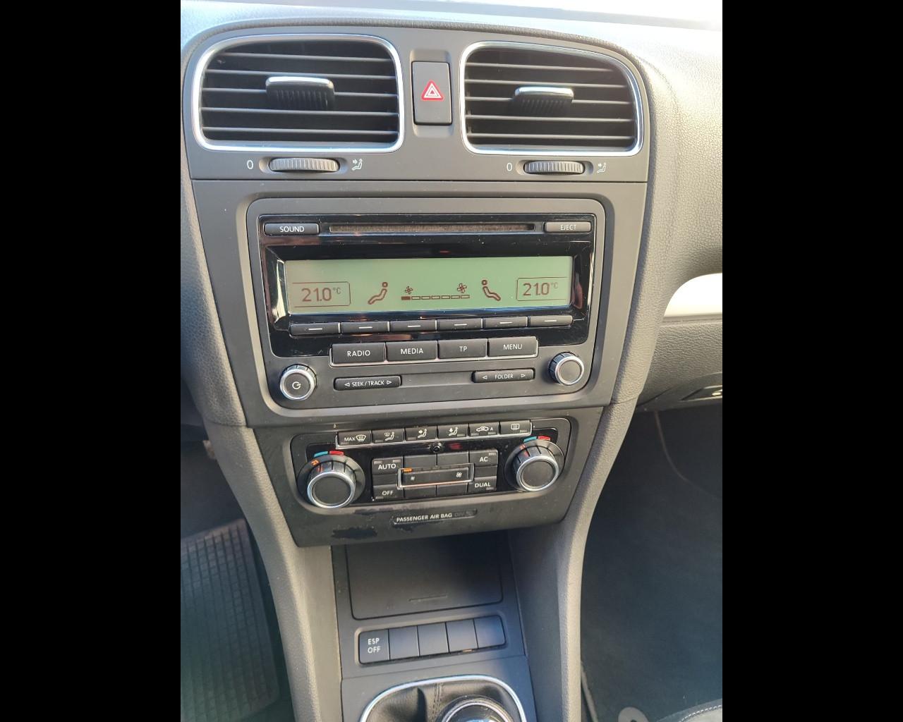 VOLKSWAGEN Golf 6ª serie - Golf 2.0 TDI 110CV DPF 5p. Comfortline