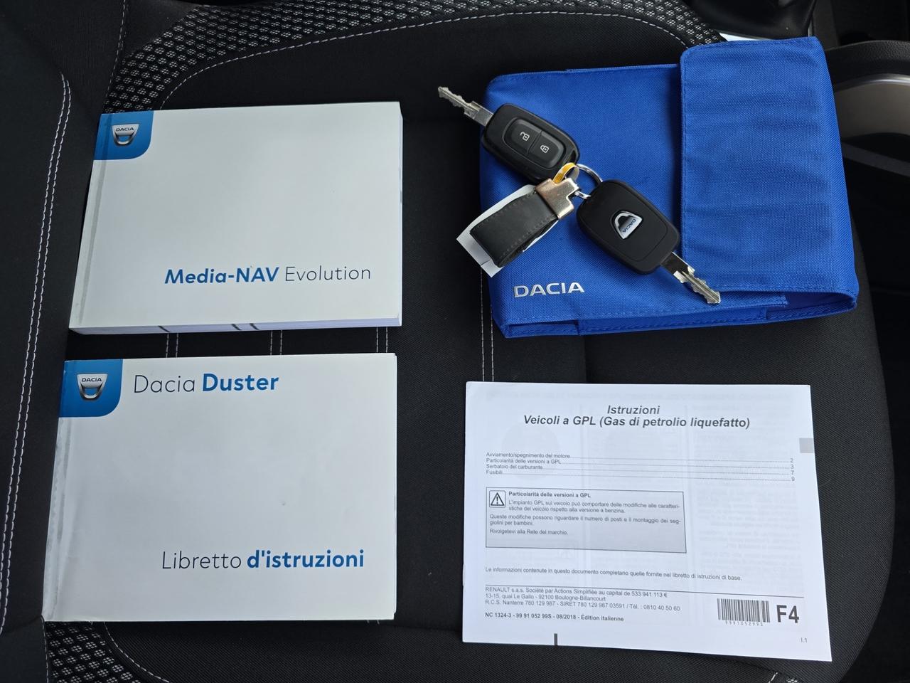 Dacia Duster 1.6 GPL 4x2 Prestige|CERCHI DIAMANTATI