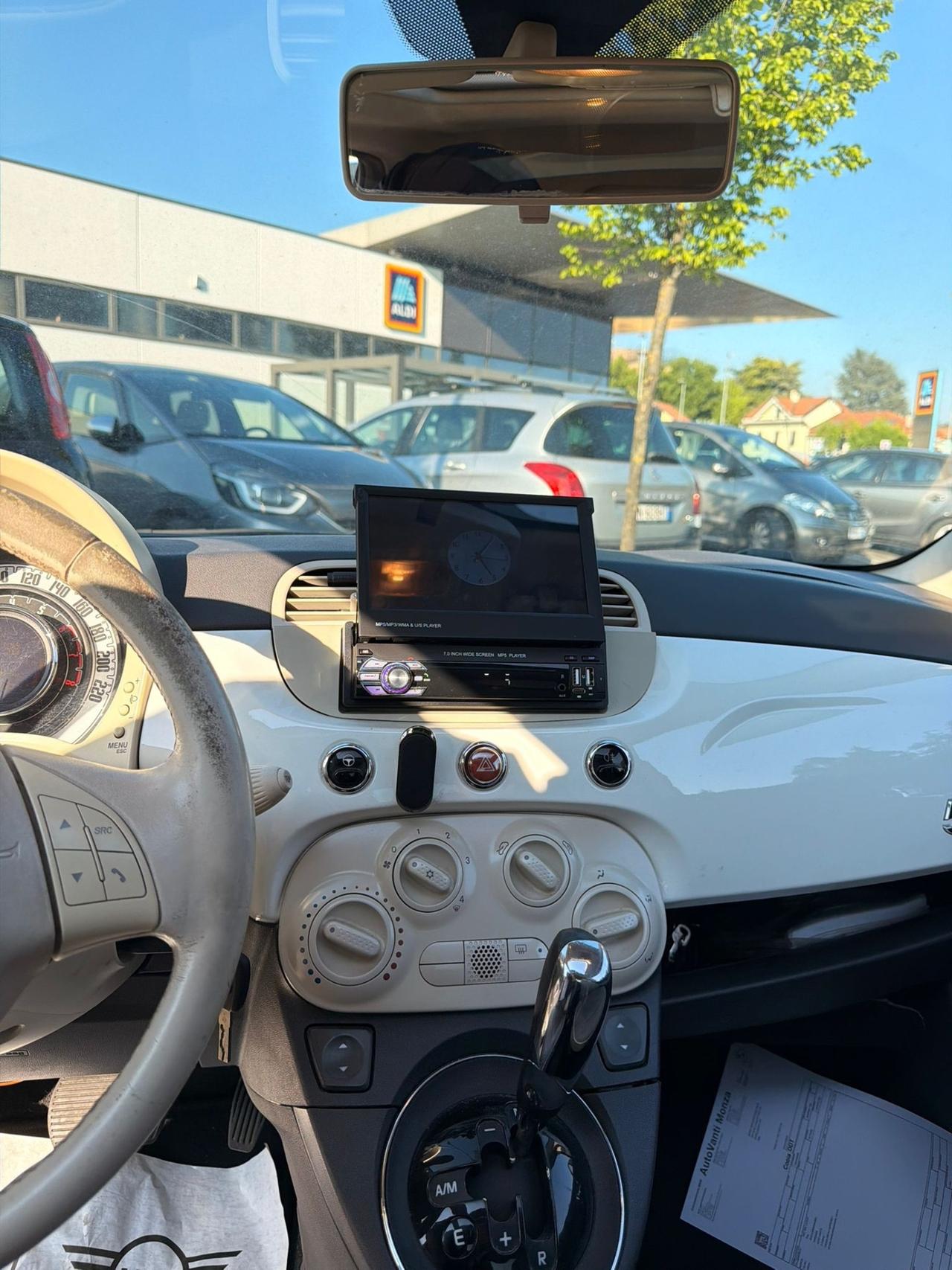 Fiat 500 1.2 Pop automatica con tetto apribile