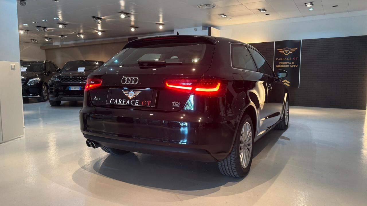 AUDI A3 SPB 2.0 DIESEL 150CV ADMIRED 3PORTE - 2014