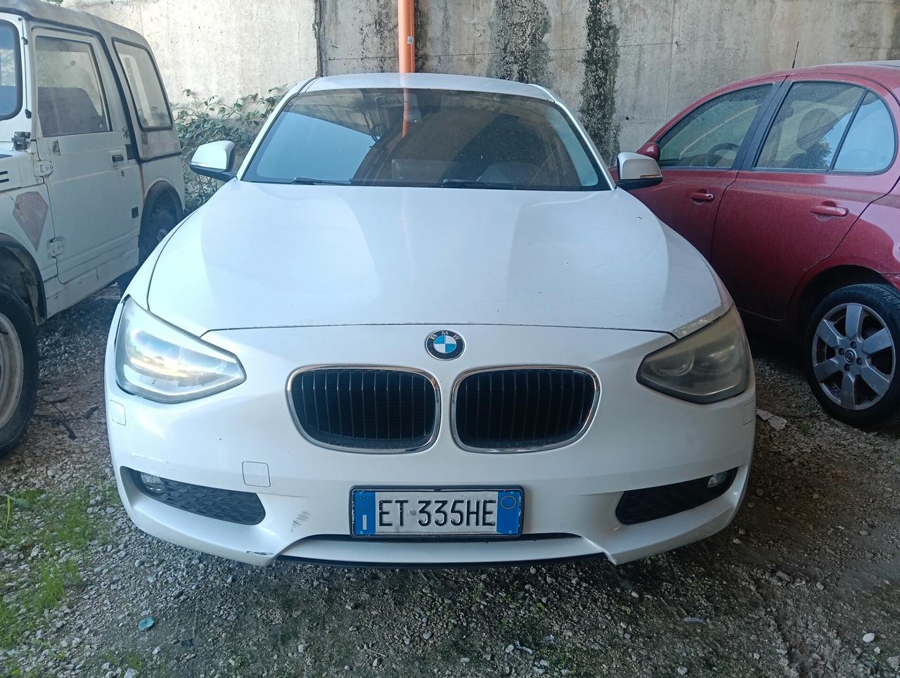 Bmw 116 116d 5p. Business Catena rotta Motore da rivedere 245.000 Km 2. ...