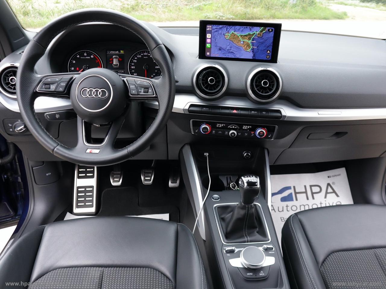 AUDI Q2 1.0TFSI 30 110CV S-line NAVI CARPLAY LED PELLE