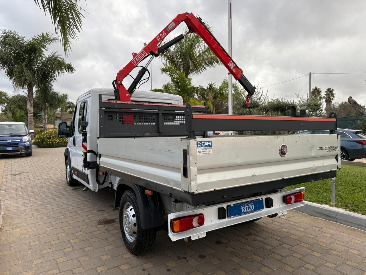 FIAT DUCATO 35 2.3 MJT 130CV MAXI 7 POSTI CON GRU FASSI 26