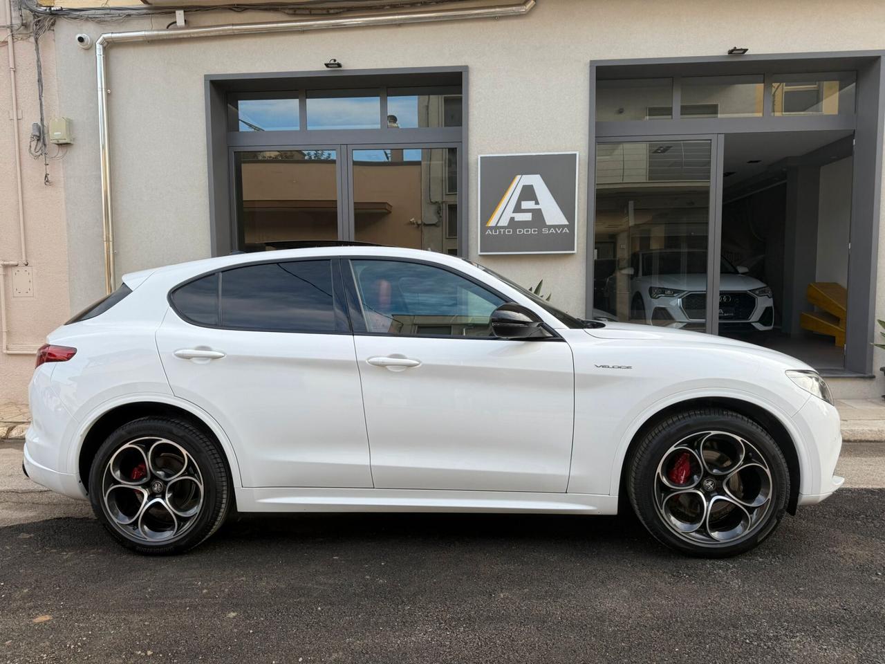 Alfa Romeo Stelvio 2.2 Turbodiesel 210 CV AT8 Q4 Veloce + Pelle + Tetto apribile