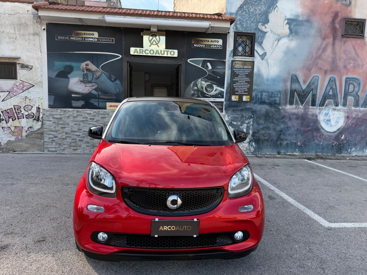 Smart For four cabrio automatica