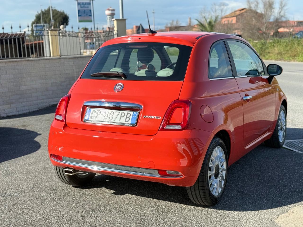 Fiat 500 1.0 Hybrid Dolcevita Rosso Corallo
