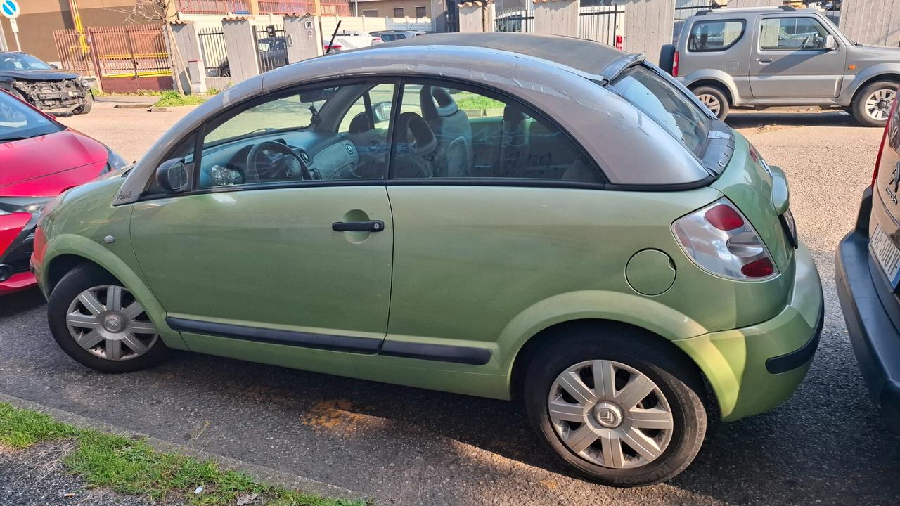 Citroen C3 Pluriel 1.4 benzina, tetto non va