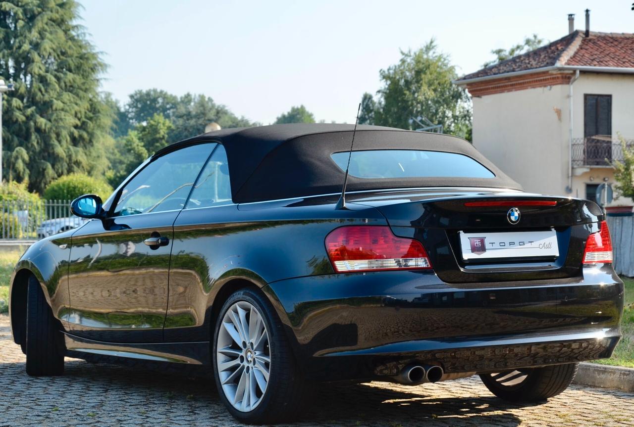 BMW 125i CABRIO FUTURA 218cv AUTO, UFF ITALIANA, BREMBO, 18", NAVI, PERMUTE