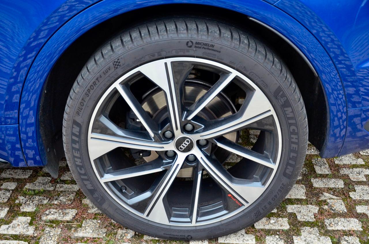 AUDI SQ5 SPORTBACK 3.0 TDI MHEV 48V QUATTRO 341cv TIPTRONIC, SERVICE UFF AUDI, EURO 6D, TETTO, FULL LED, NAVI, RETROCAMERA, PELLE, 21", PERMUTE