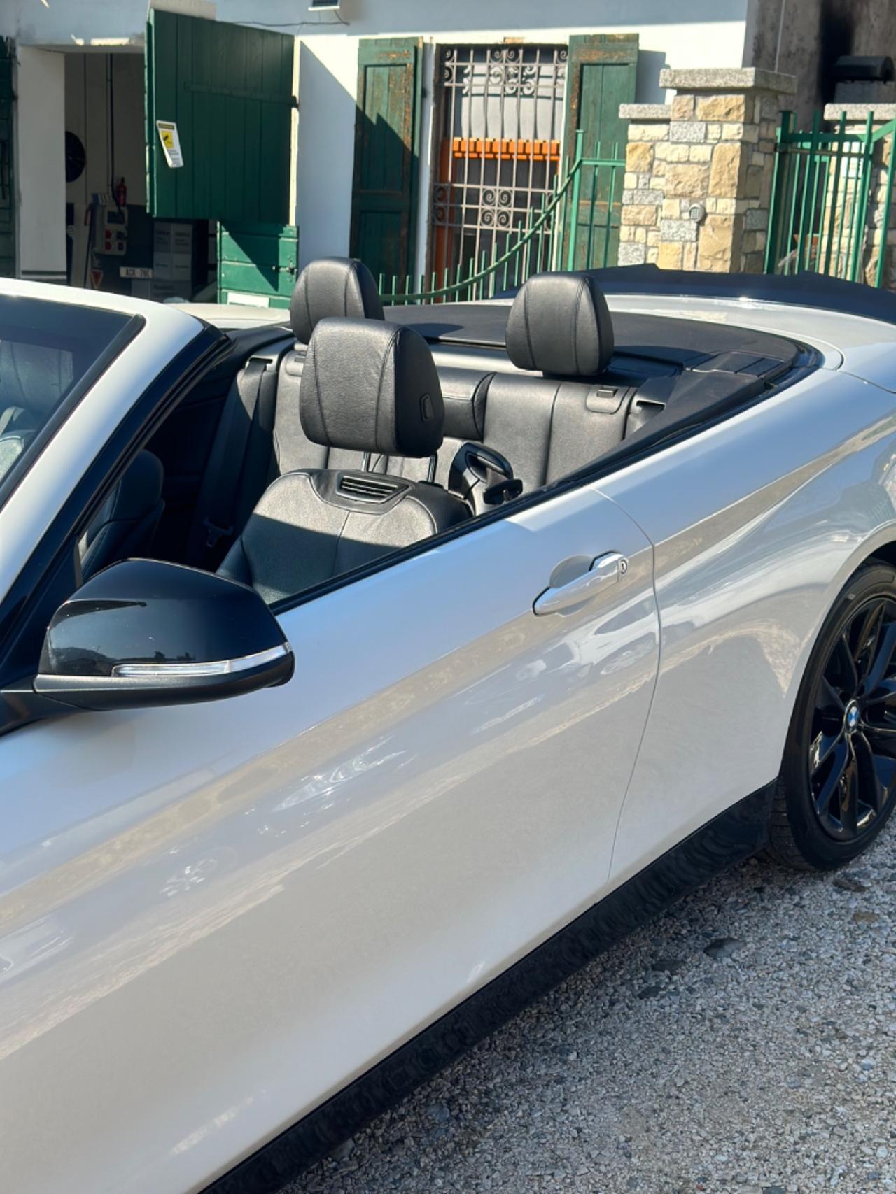 Bmw 420d CABRIO PELLE NAVIPRO KMCERT GARANZ