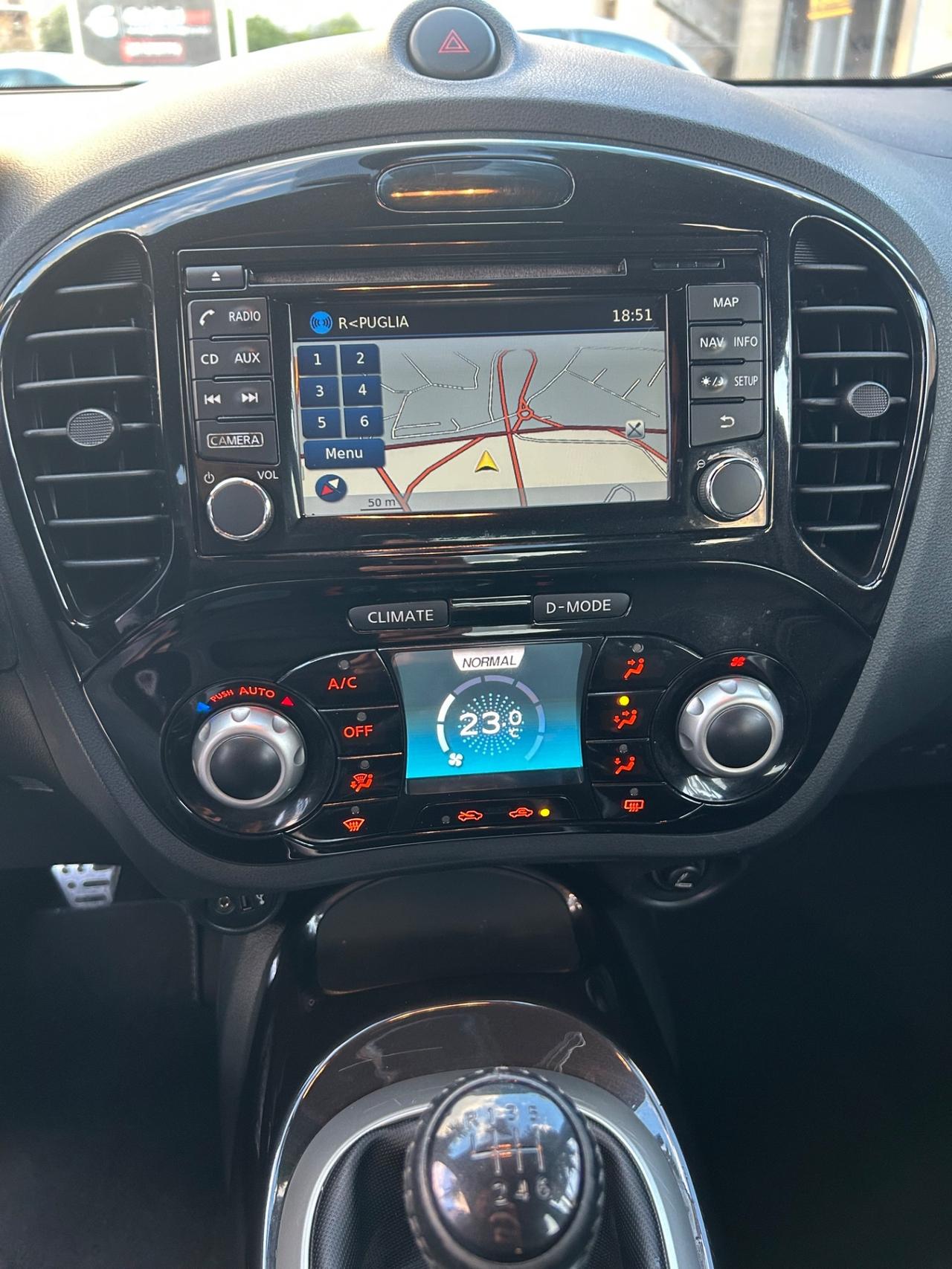 Nissan Juke Tekna 1.5 dci 110 cv 2017 navi camera 360