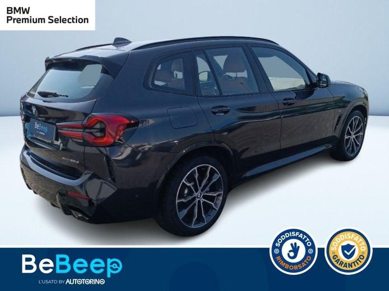 BMW X3 XDRIVE20D MHEV 48V MSPORT AUTO