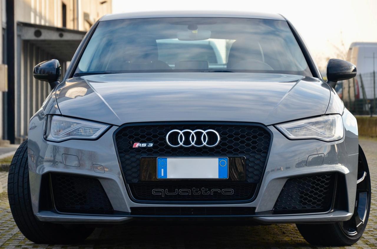 AUDI RS3 SPB 2.5 TFSI QUATTRO S-TRONIC 367cv, ECCELLENTI CONDIZIONI, PRIMA VERNICE, TUTTI SERVICE UFF AUDI, UFF ITALIANA, SCARICO RS, PERMUTE