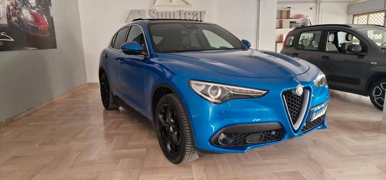 STELVIO 2.2 JTM 210 CV VELOCE BLU MISANO TETTO PANORAMICO