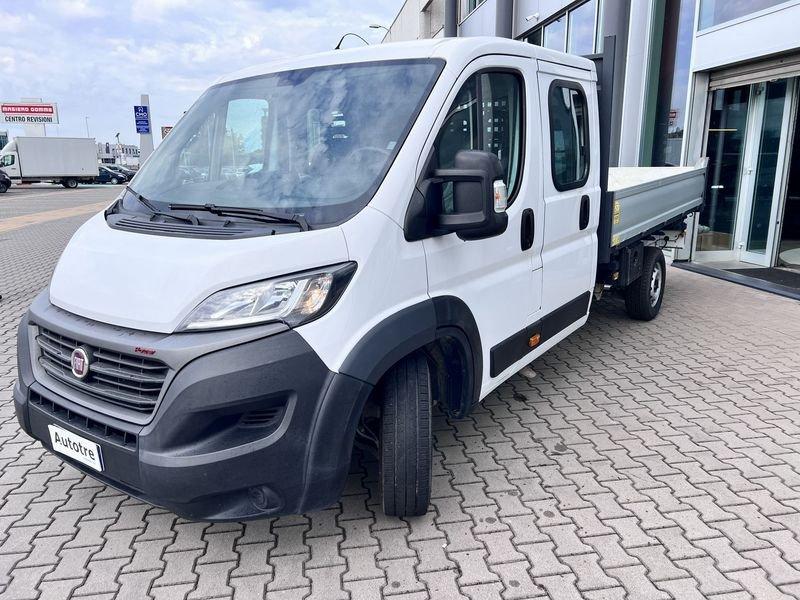 FIAT Ducato 35 2.3 MJT 180CV XL-H1 -Doppia cabina Maxi Cassone Ribaltabile trilaterale