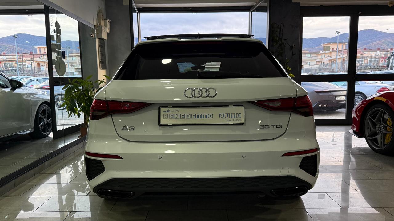 AUDI A3 SPORTBACK S LINE TETTO APRIBILE