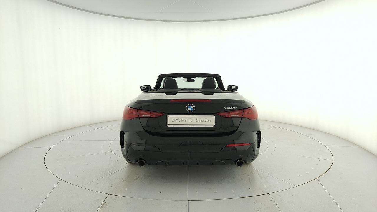 BMW Serie 4 G23 LCI 2024 Cabrio - 420d Cabrio mhev 48V MSport Pro auto