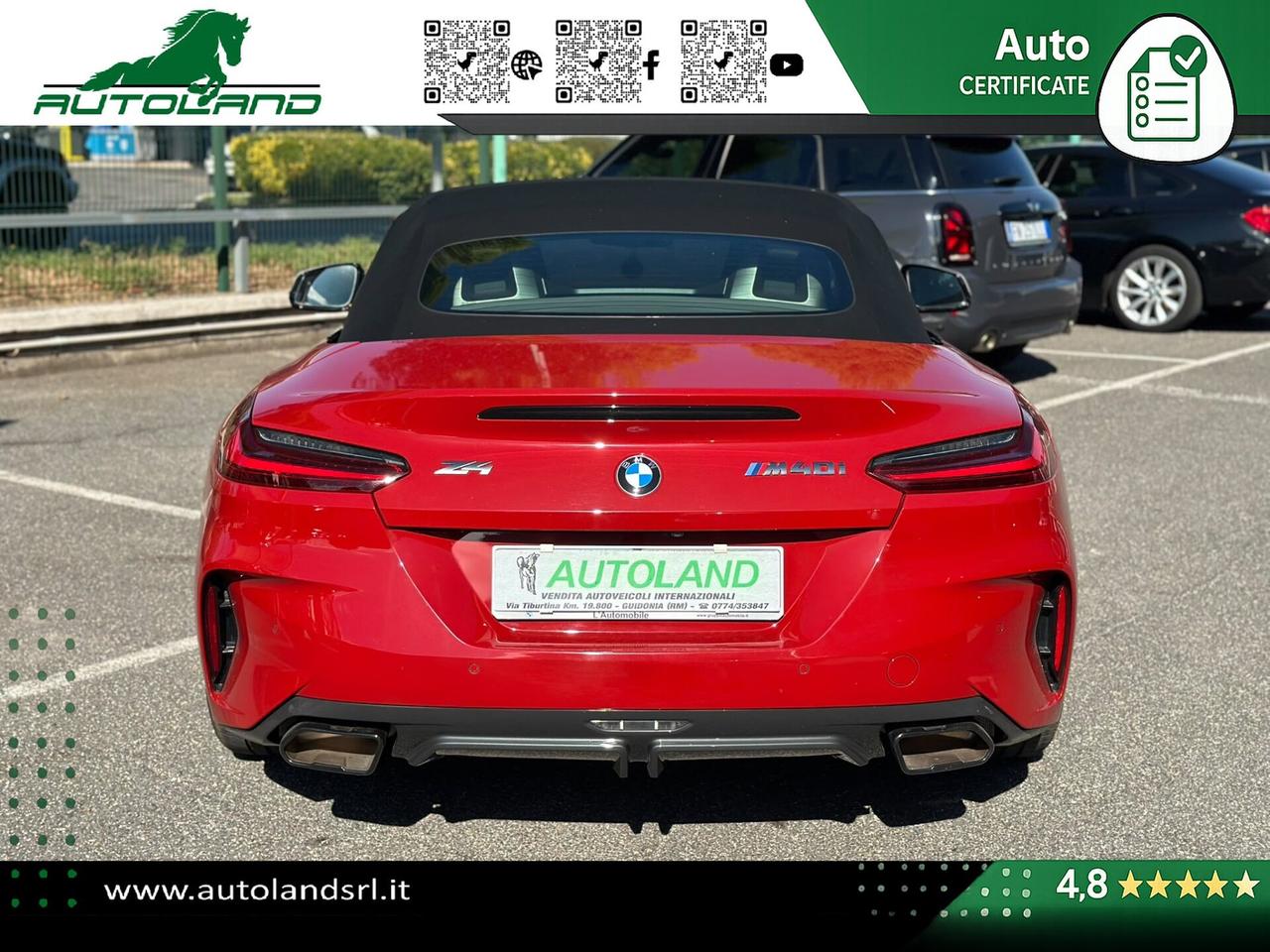 BMW Z4 M40i UNIPRO UFFICIALE