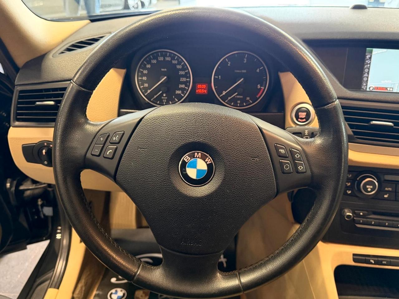 BMW X1 18D S-DRIVE 2.0 143CV NAVI OK NEOPATENTATI ANNO 2011